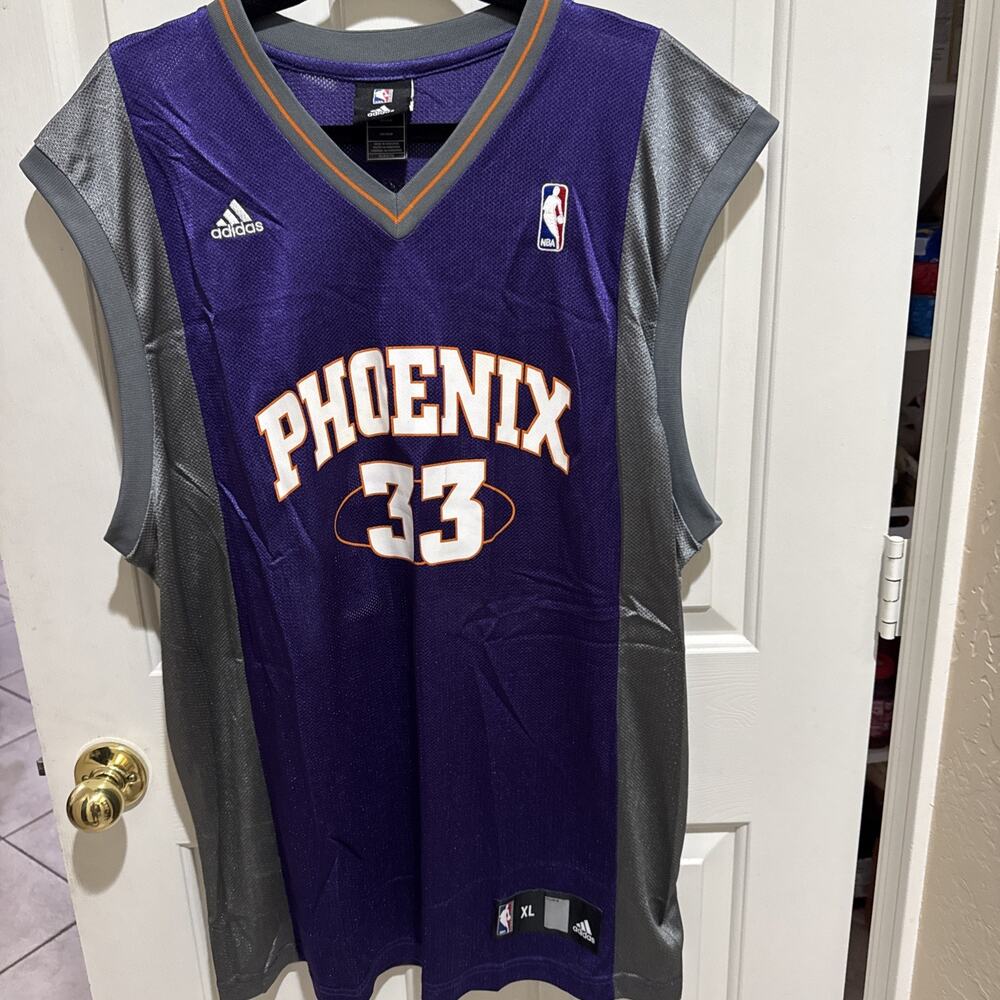 Adidas Phoenix Suns NBA Jersey Grant Hill Mens Size XL #33 Purple